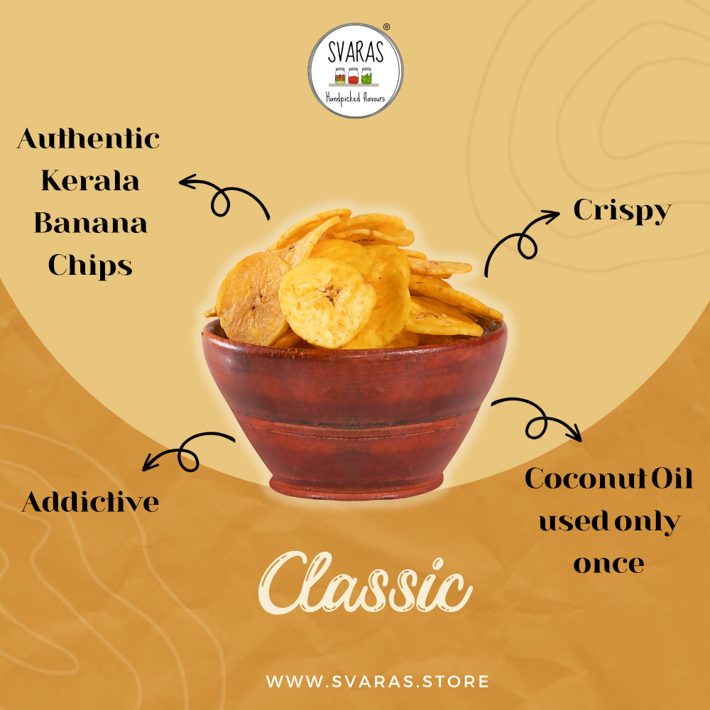 Svaras Kerala Banana Chips Classic - Distacart