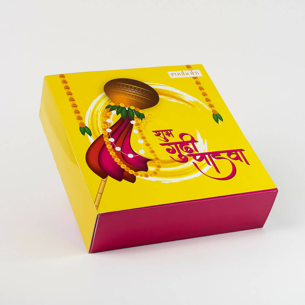 Dibha Ruchoks Gudipadwa Delight Assorted Chocolate Box With Gudi Showpiece For Gudipadwa - Distacart