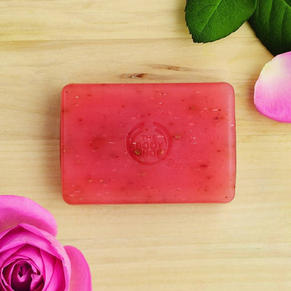 The Body Shop British Rose Exfoliating Soap Online