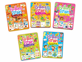 Dreamland Brilliant Brain Activity Books - 5 Titles) - Distacart