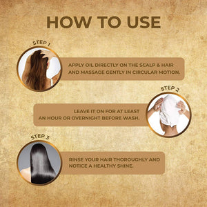 How To Use Dabur Vatika Enriched Coconut Hair Oil
