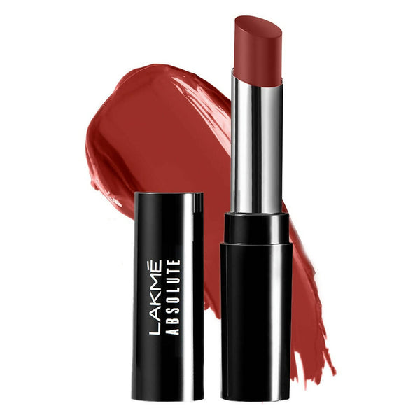 Lakme Absolute Skin Dew Satin Lipstick - 301 Red Dare - Distacart