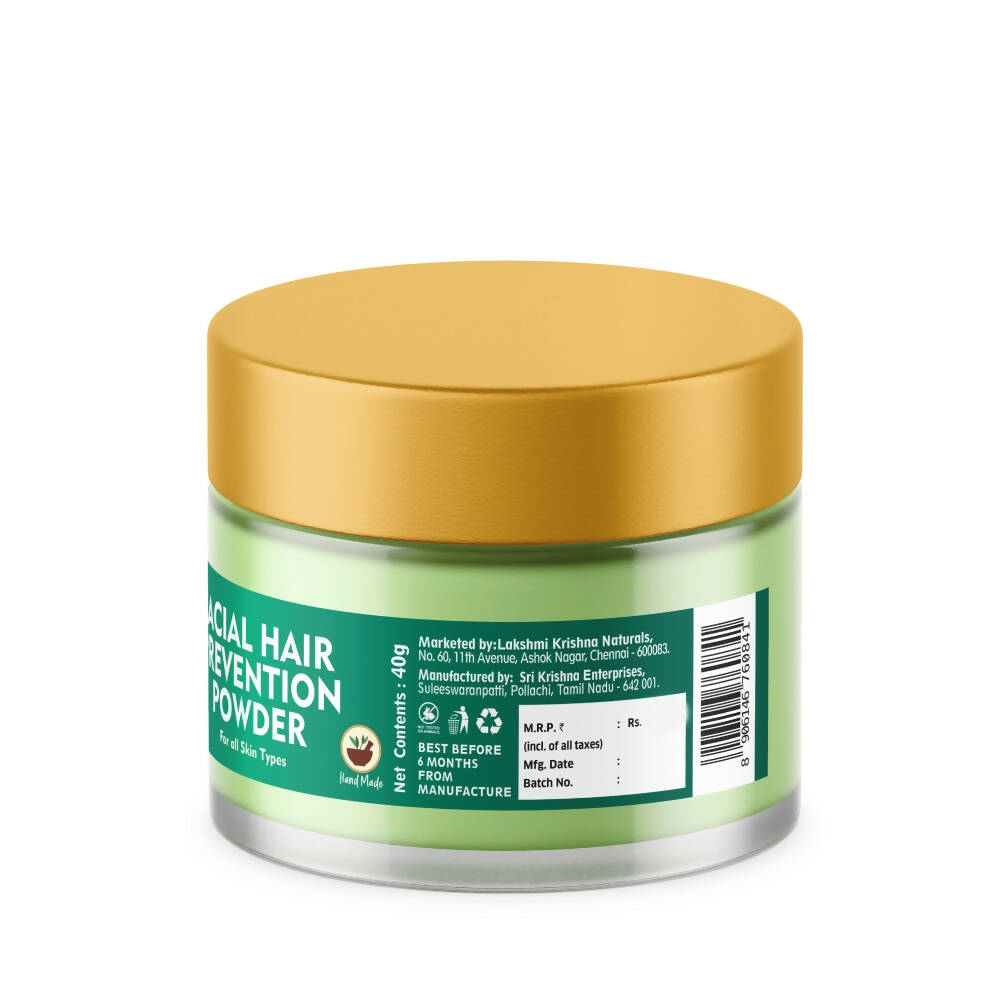 Lakshmi Krishna Naturals Facial Hair Prevention Powder - Distacart