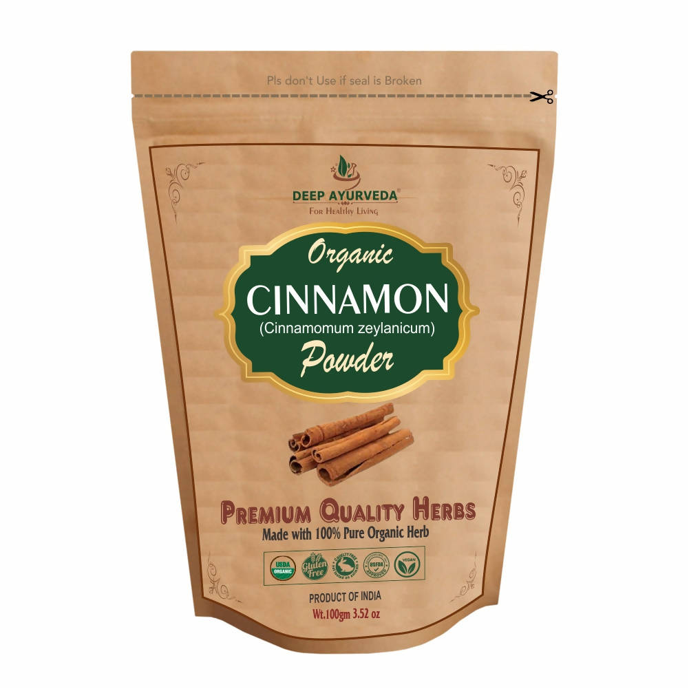 Deep Ayurveda Organic Cinnamon Powder - Distacart