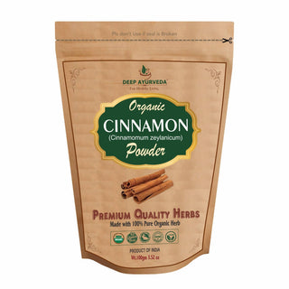 Deep Ayurveda Organic Cinnamon Powder - Distacart