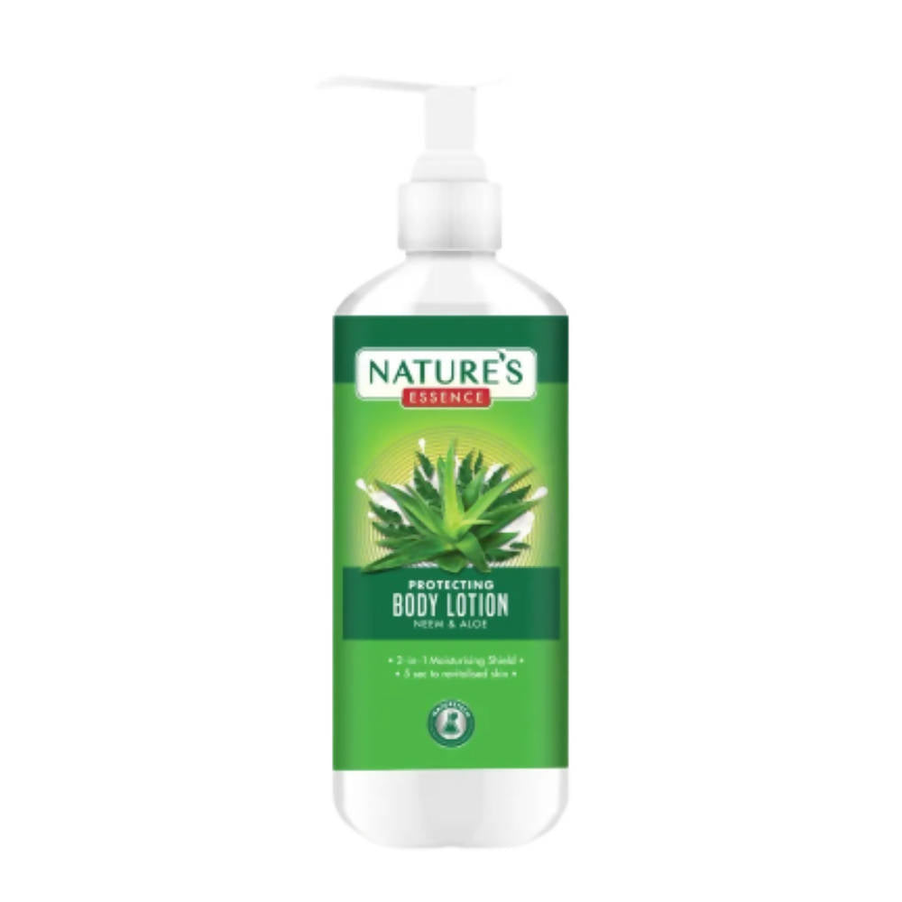 Nature's Essence Protecting Body Lotion (Neem & Aloe) - Distacart