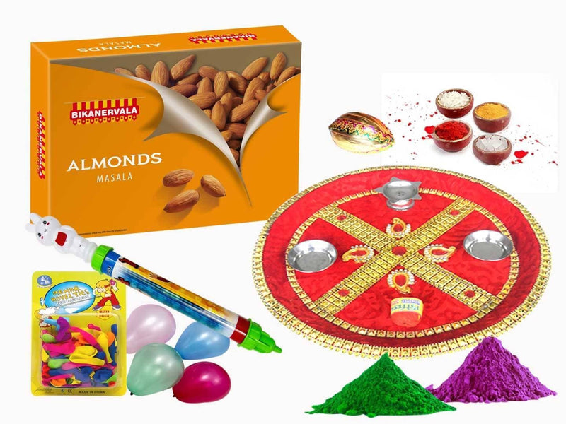 Bikanervala Holi Puja thali With Almonds - Distacart