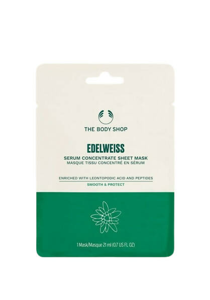 The Body Shop Edelweiss Serum Concentrate Sheet Mask - Distacart