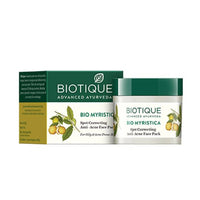 Thumbnail for Biotique Advanced Ayurveda Bio Myristica Spot Correcting Anti Acne Face Pack - Distacart