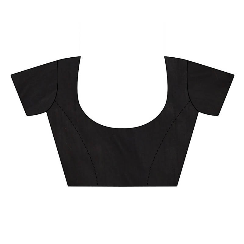 Vamika Peach Sana Silk Printed Saree (Nihal Peach)