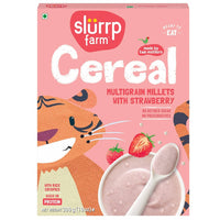 Thumbnail for Slurrp Farm Multigrain Millets With Strawberry Cereal