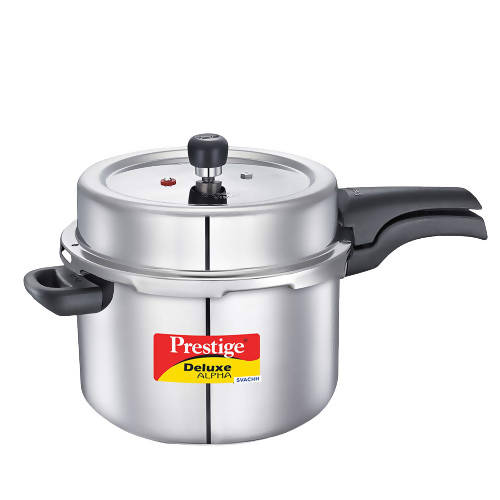 Prestige SS Deluxe Alpha Svachh Stainless steel Pressure Cooker