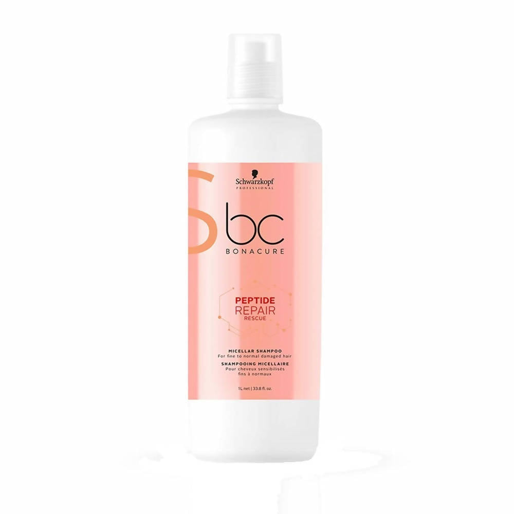 Schwarzkopf Professional BC Bonacure Peptide Repair Rescue Micellar Shampoo - Distacart