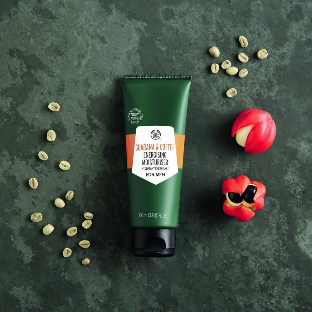 The Body Shop Guarana And Coffee Energising Moisturiser For Men Online