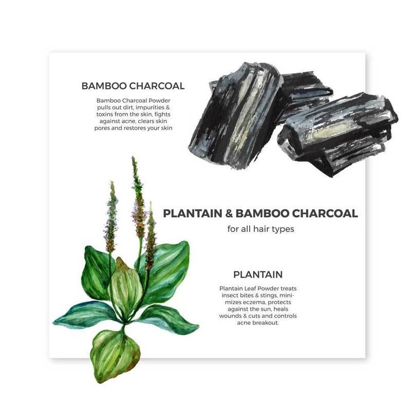 Juicy Chemistry Plantain, Bamboo & Charcoal Organic Dry Shampoo - Distacart