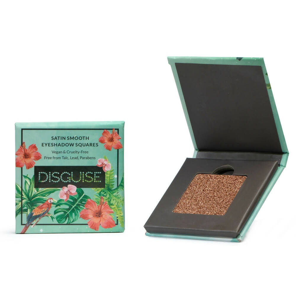 Disguise Satin Smooth Eyeshadow Squares - Metallic Bronze Arabica 210 - Distacart