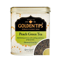 Thumbnail for Golden Tips Peach Green Tea - Tin Can - Distacart