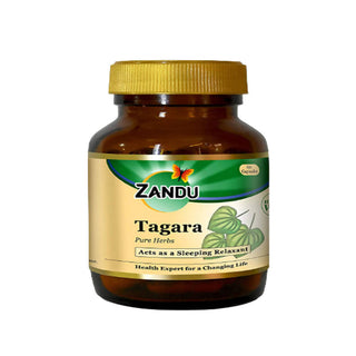 Zandu Tagara Pure Herbs Capsules - Distacart