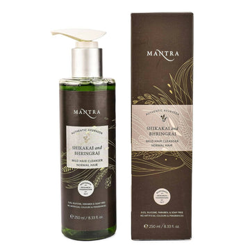 Mantra Herbal Shikakai and Bhringraj Mild Hair Cleanser For Normal Hair - Distacart