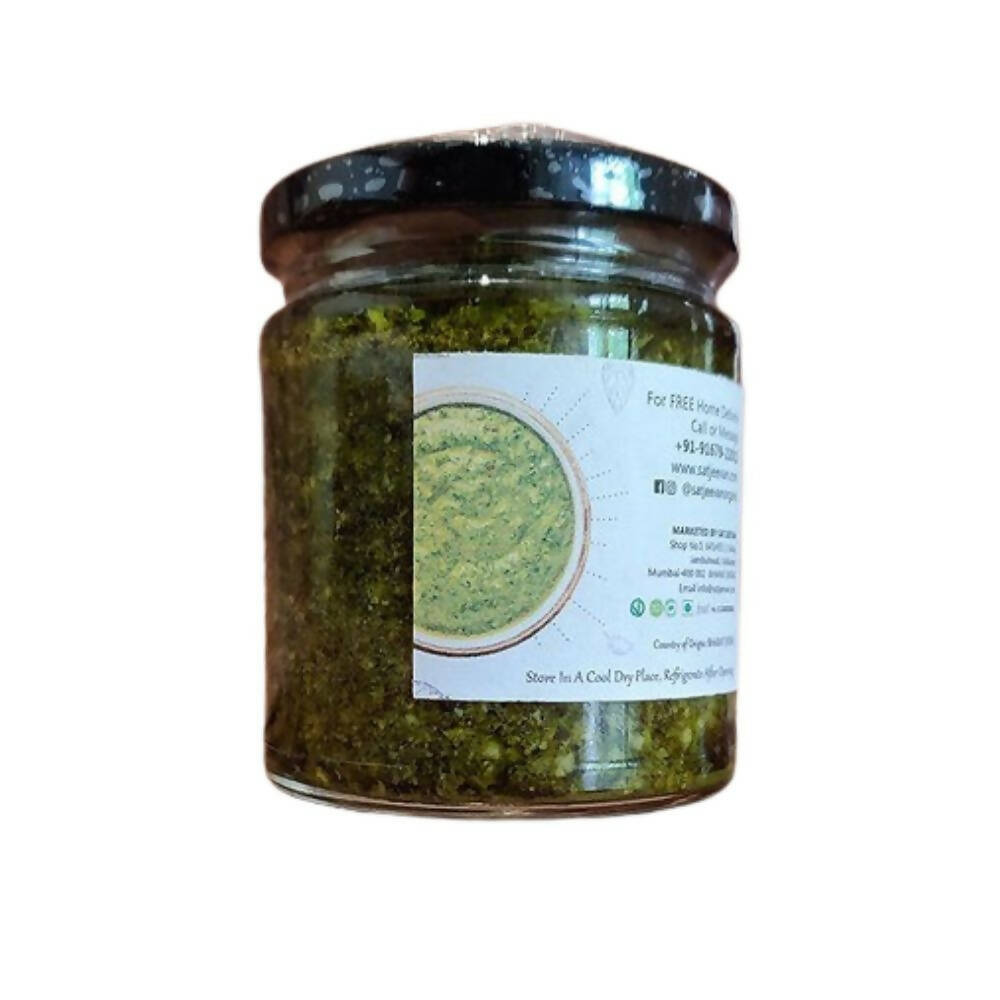 Satjeevan Organic Basil Pesto Sauce - Distacart