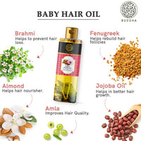 Thumbnail for Buddha Natural Baby Hair Oil - Distacart