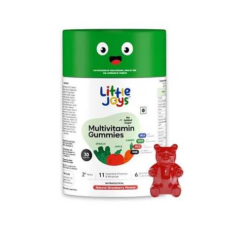 Little Joys Multivitamin Gummies for Kids (2-6 yrs) - No Added Sugar - Distacart
