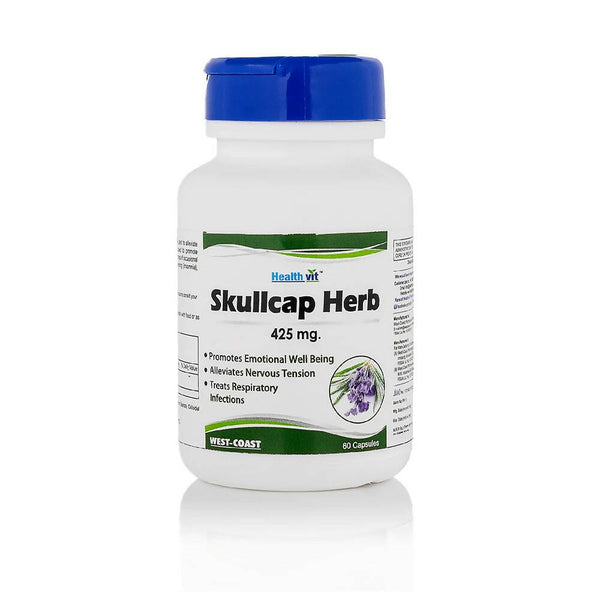 Healthvit Skullcap Herbs Capsules - Distacart