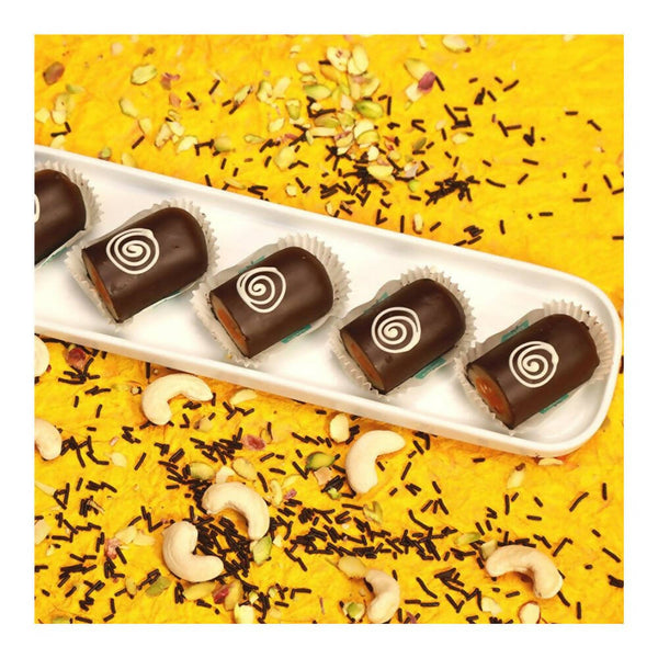 Olive Mithai Kaju Chocolate Roll - Distacart
