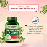 Thumbnail for Himalayan Organics Chelated Iron Plus Vitamin C 