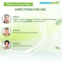 Thumbnail for Mamaearth Vitamin C - Face Wash & Face Toner & Sleeping Mask Directions for use