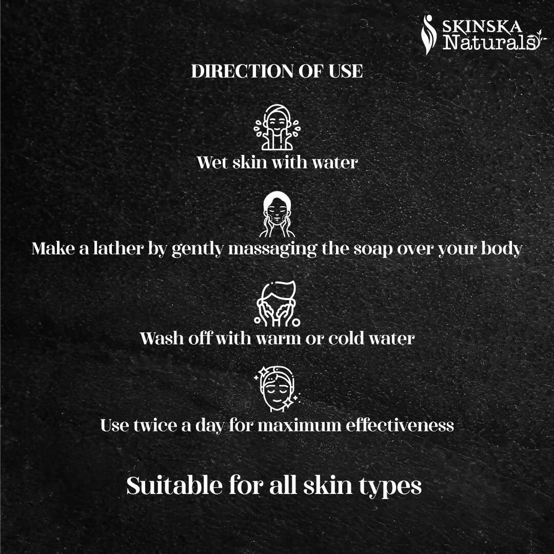 Skinska Natural Activated Charcoal & Tea Tree Soap - Distacart