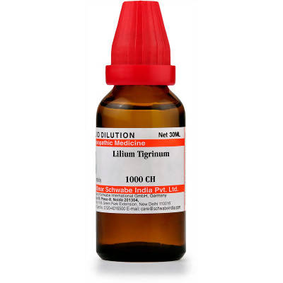 Dr. Willmar Schwabe India Lilium Tigrinum Dilution - Distacart