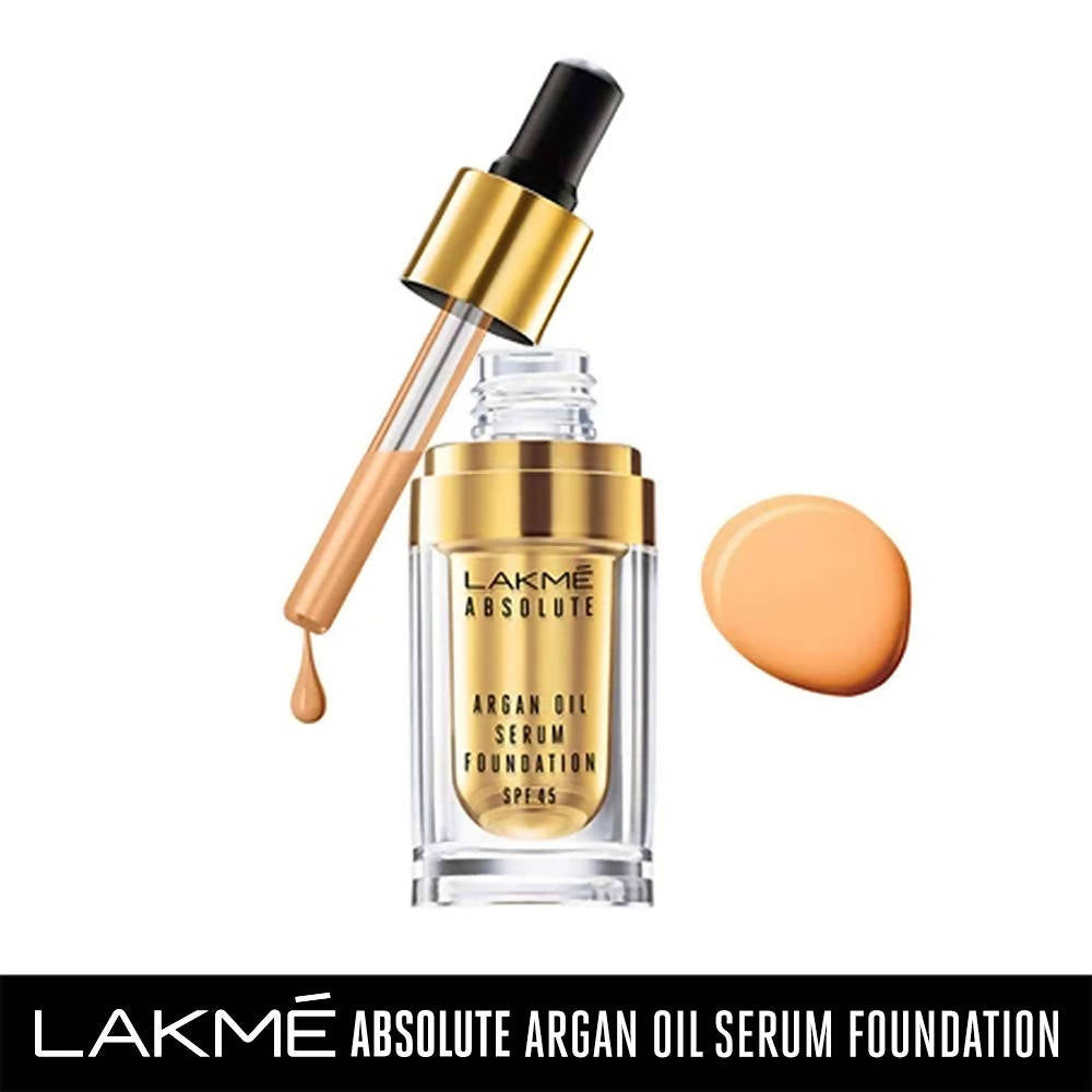 Lakme Absolute Argan Oil Serum Foundation - Cool Ivory - Distacart