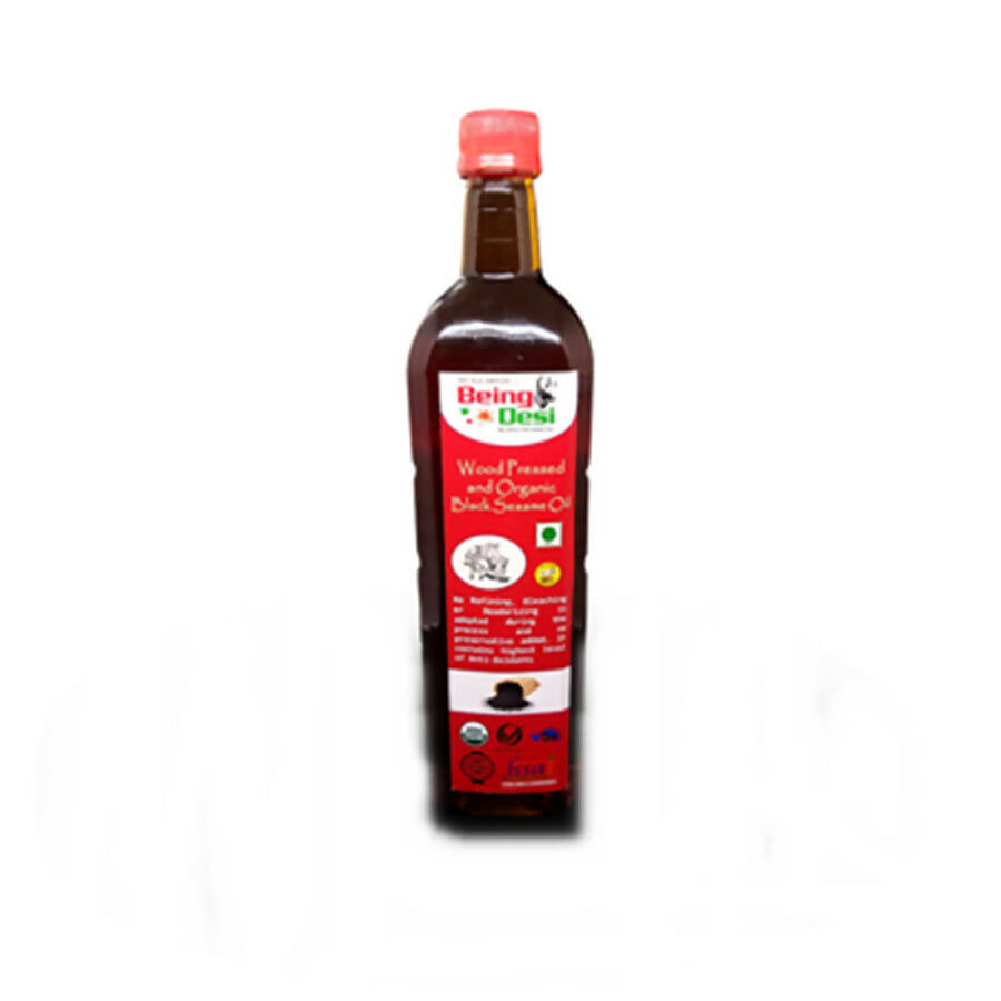 Being Desi Wood pressed Organic Black Sesame Oil - Distacart