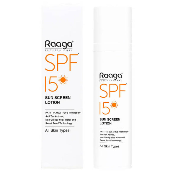 Raaga Professional SPF 15 Sunscreen Lotion - Distacart