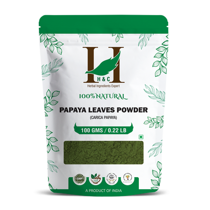 H&C Herbal Papaya Leaves Powder - Distacart
