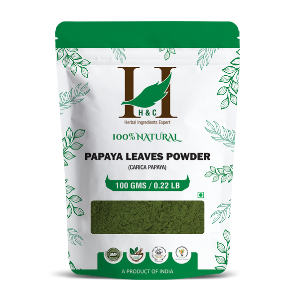 H&C Herbal Papaya Leaves Powder - Distacart