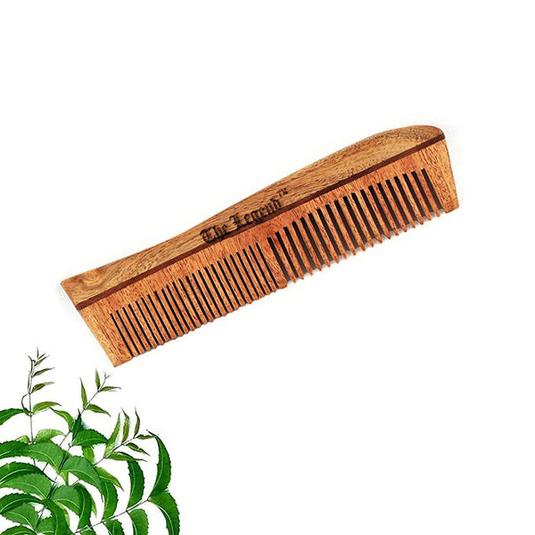 The Legend Organic Pure Neem Wood Comb Designer - Distacart