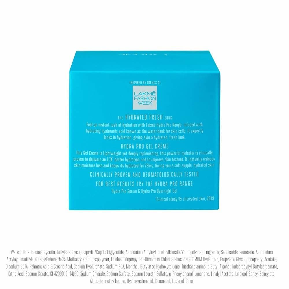 Lakme Absolute Hydra Pro Gel Creme - Distacart