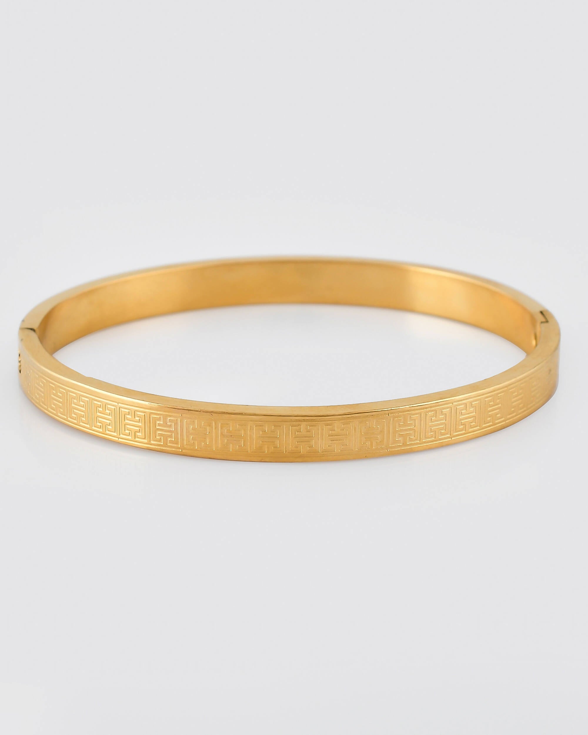 VOJ Stainless Steel Gold-plated Bracelet - Distacart