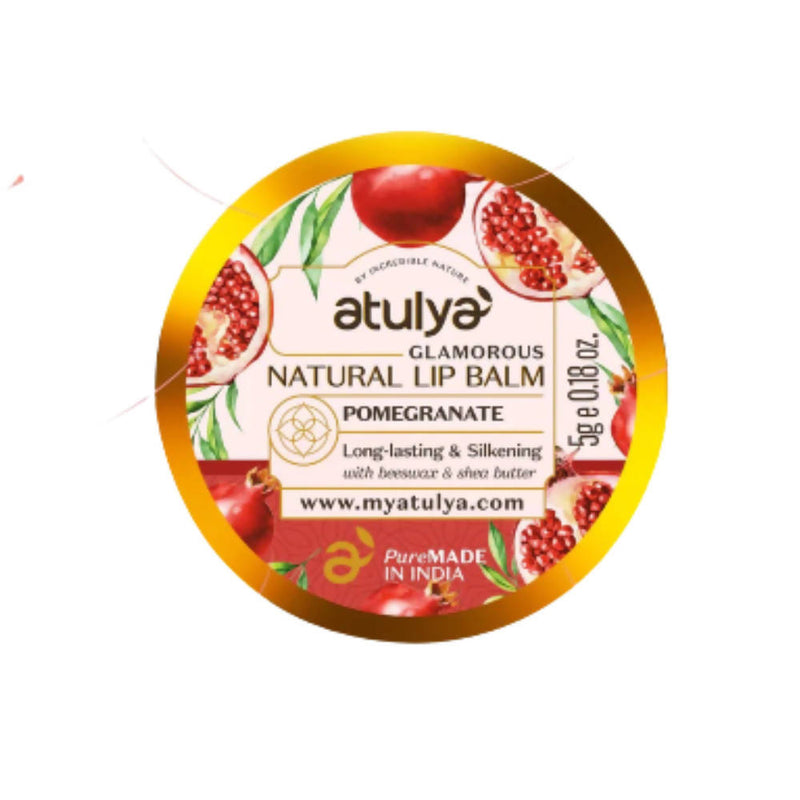 Atulya Pomegranate Natural Lip Balm - Distacart