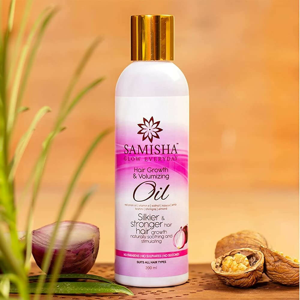 Samisha Organic Red Onion Hair Oil - Distacart