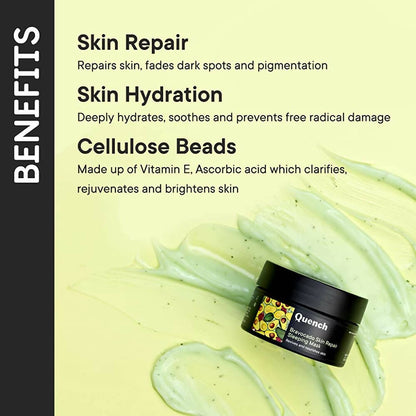 Quench Botanics Bravocado Skin Repairing Sleeping Mask - Distacart