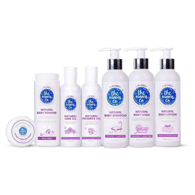 The Moms Co Baby Pampering Suitcase Kit