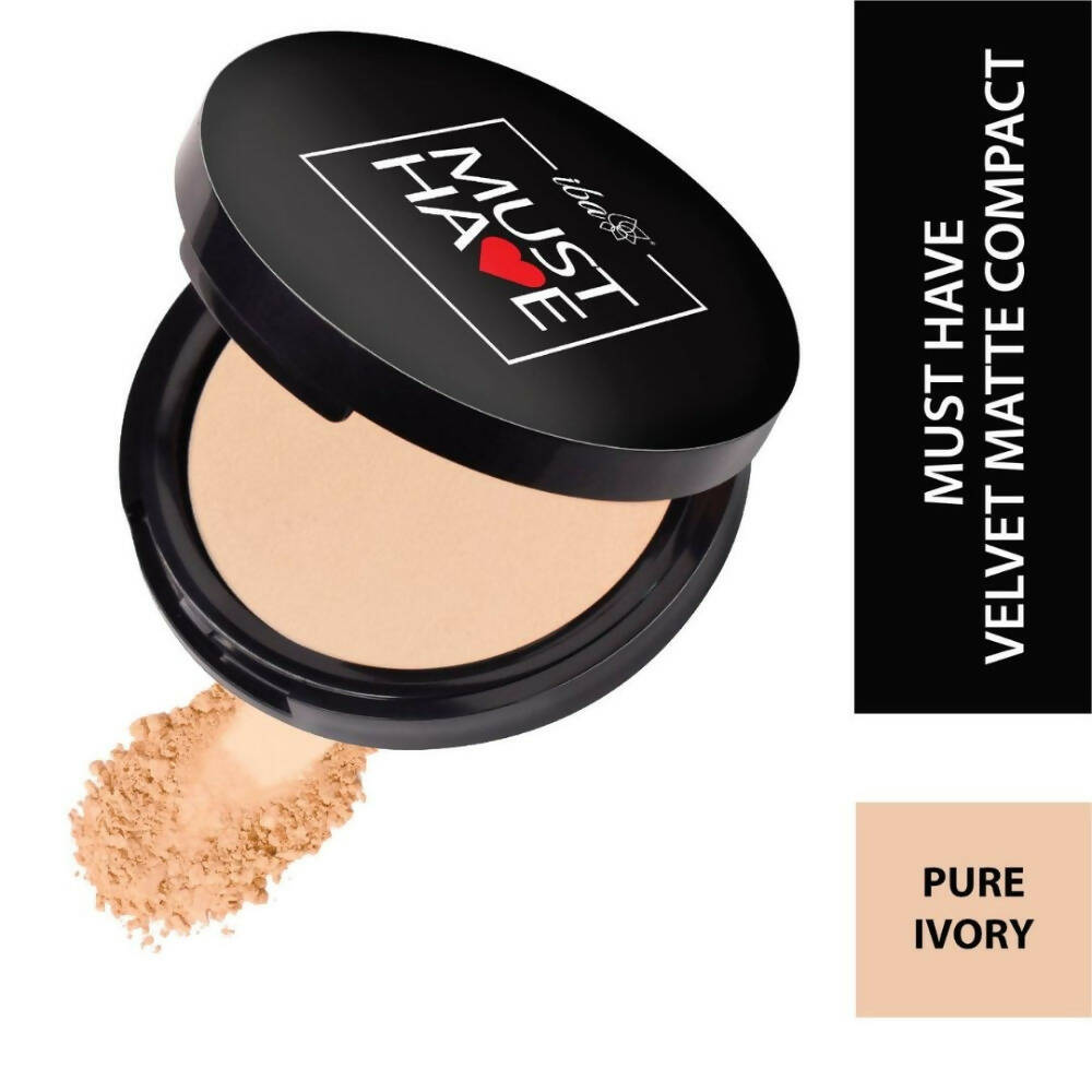 Iba Must Have Velvet Matte Compact - Pure Ivory - Distacart