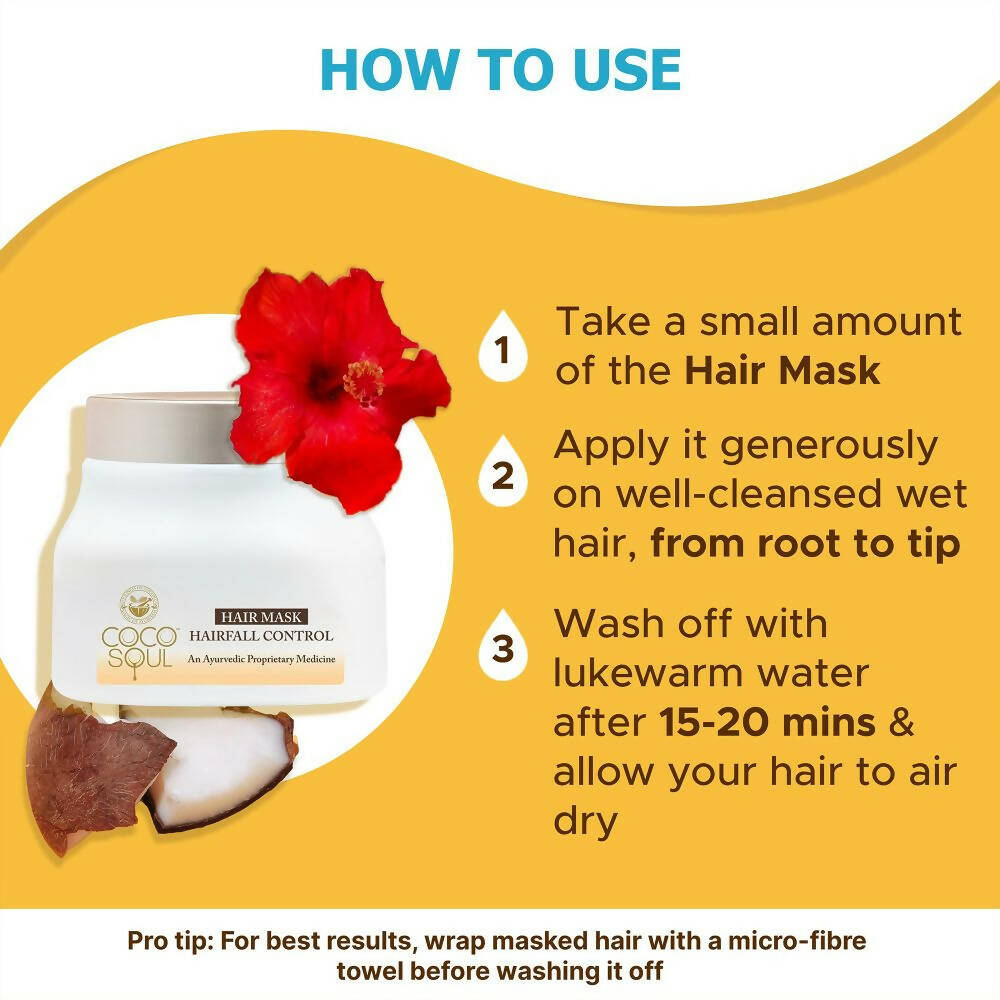 Coco Soul Hair Mask Hairfall Control - Distacart