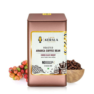 LocoKerala Coorg Blue Mount Roasted Arabica Coffee Bean - Distacart