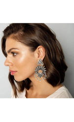 Thumbnail for Mominos Fashion Traditional Mirror Design Necklace Set Mangalsutra - Distacart