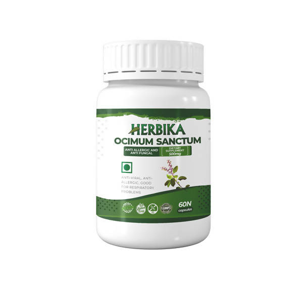 Herbika Ocimum Sanctum Capsules - Distacart