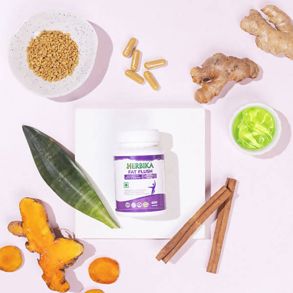 Herbika Fat Flush Capsules - Distacart